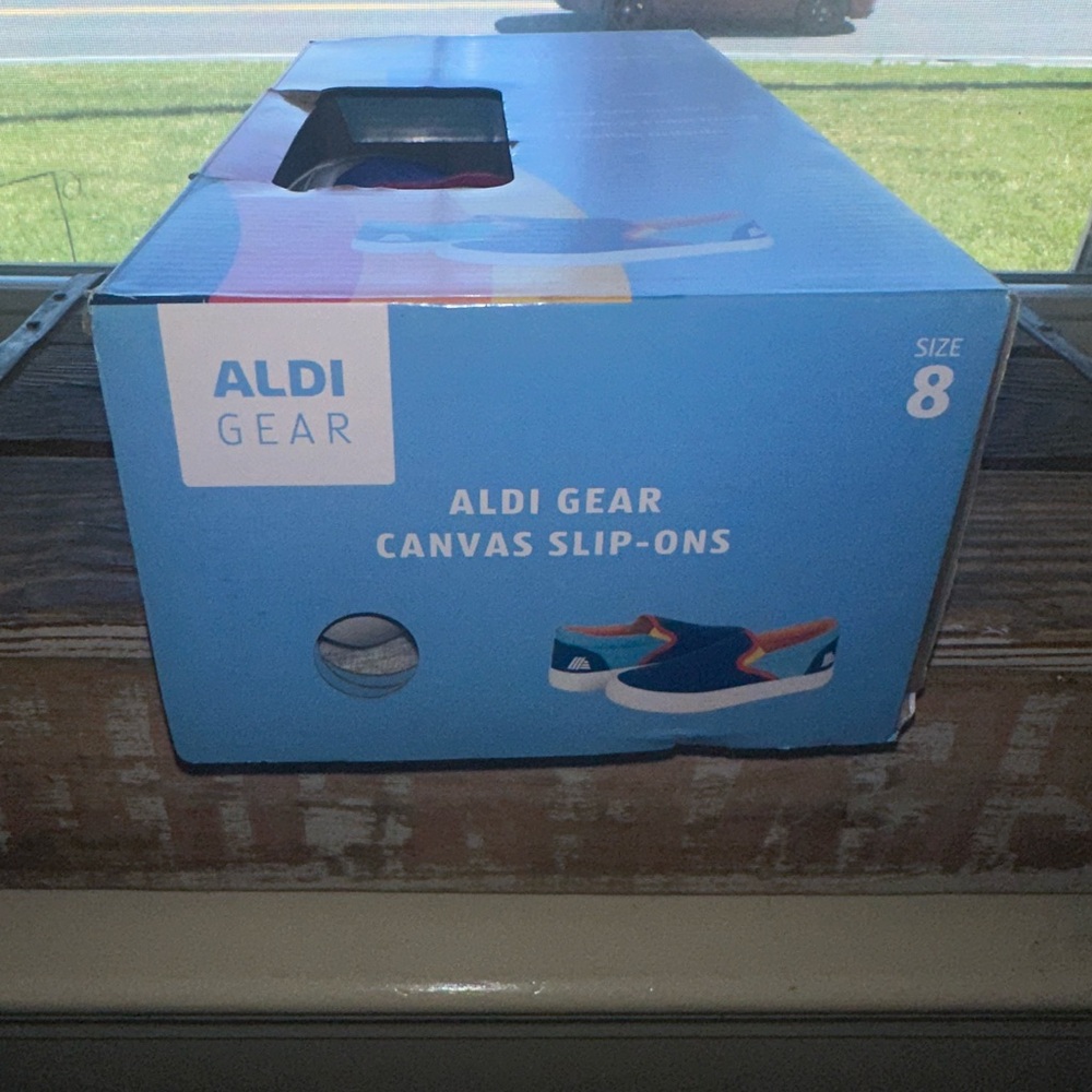 Aldi Gear Canvas Slip-slip Ons Women’s Size 8 ~ New - Picture 7 of 9